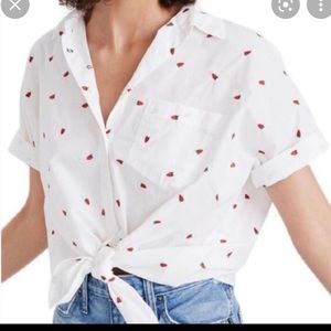 Perfect Condition Madewell Strawberry Crop